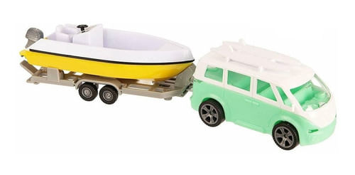 Teamsterz Set Equipo Bote Y Carpevan 28 Cm. Celeste