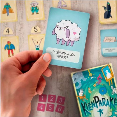 Juego De Mesa Cartas Kienparake