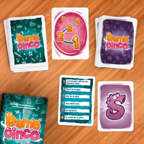 Juego De Mesa Dame Cinco