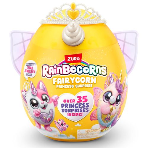 Peluche Rainbocorns Fairycorn Huevo Blanco Sorpresa 29 Cm