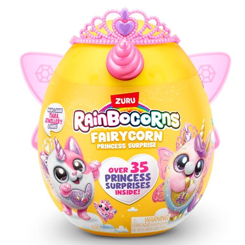 Peluche Rainbocorns Fairycorn Huevo Rosa Sorpresa 29 Cm