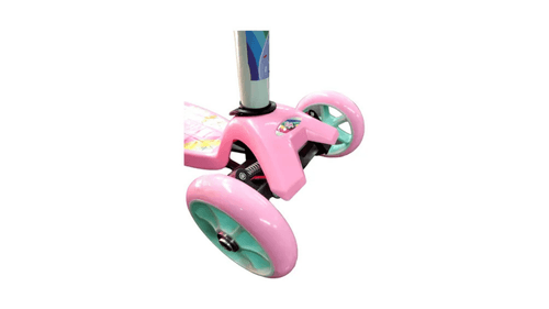 Monopatin De Pie Tiny Cuerpo De Metal Rosa