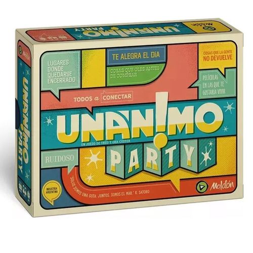 Juego De Cartas Maldon Unanimo Party