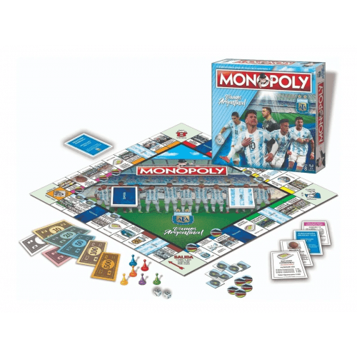 Juego De Mesa Monopoly Selección Argentina AFA Popular