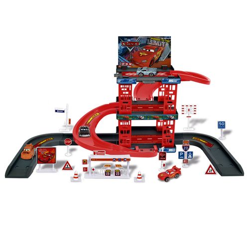 Cars Parking Race Garage Con 4 Autos y Accesorios