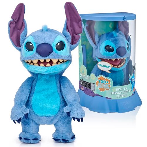 Muñeco Real Fx Disney Stitch Puppet Con Sonido