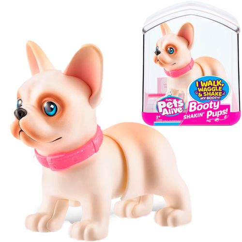 Pets Alive Booty Shakin Pups Perro Bulldog Interactivo 5 Cm