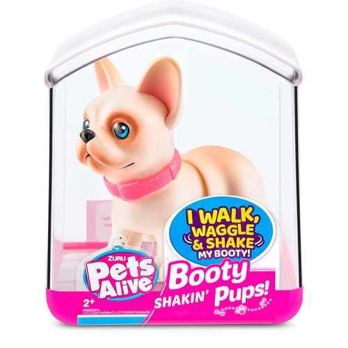 Pets Alive Booty Shakin Pups Perro Bulldog Interactivo 5 Cm