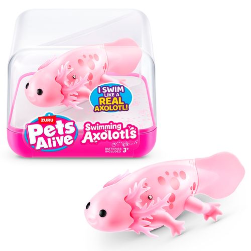 Pets Alive Ajolete Interactivo Swim 5 Cm Rosa