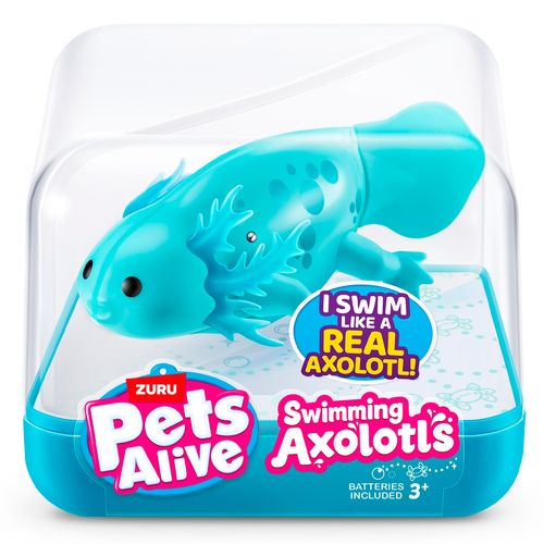 Pets Alive Ajolete Interactivo Swim 5 Cm Celeste
