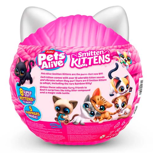Pets Alive Huevo Sorpresa Interactivo Smitten Kittens 20 Cm