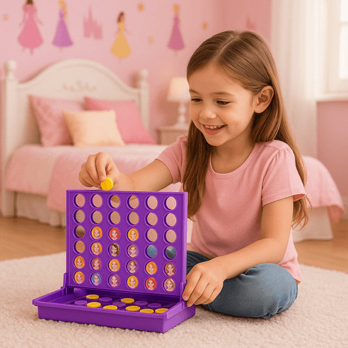 Juego De Mesa Line Up 4 En Linea Frozen