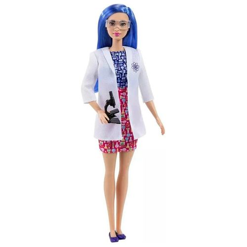 Muñeca Coleccionable Barbie Profesiones Bioquimica con Accesorios
