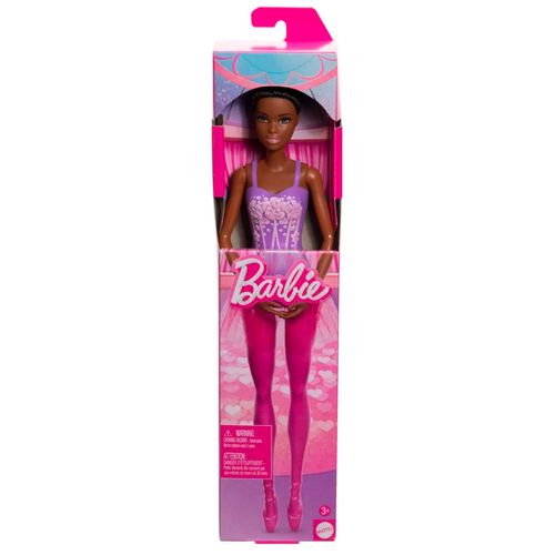 Muñeca Bailarina de ballet rubia de Barbie Pelo Negro