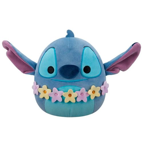 Peluche Squishmallows De Stitch Con Flores