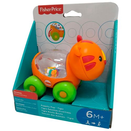 Arrastre Fisher Prince Poppy Pop Tigre