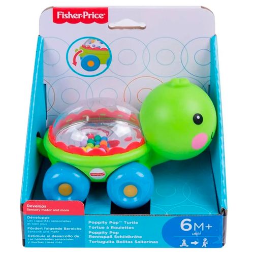 Arrastre Fisher Prince Poppy Pop Tortuga