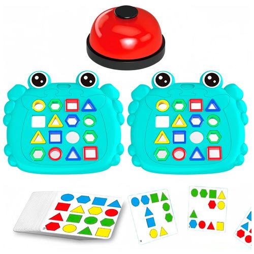 Juego de Encastre Competitivo en Forma de Cangrejo