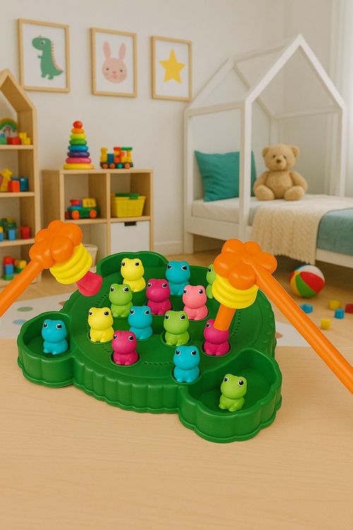 Juego de Mesa Knock Frogs Atrapá las Ranitas