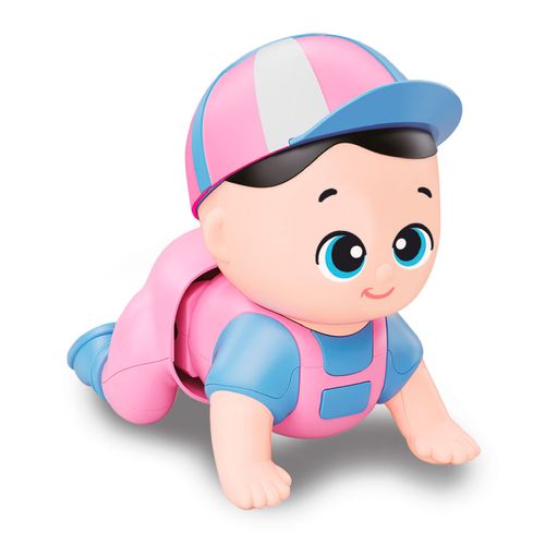 Kiddy Gatea Dolce Bambino con Música y Sonidos Rosa y Azul