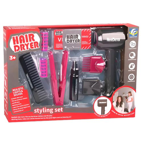 Juego Hair Dryer Set De Peluqueria