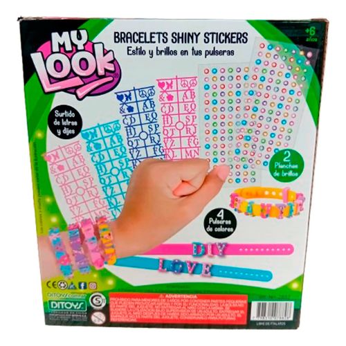 My Look Bracelet Shiny Stickers Pulseras