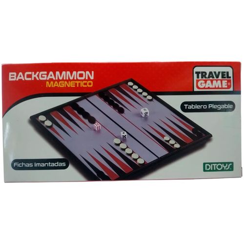 Juego De Mesa Travel Game Backgamon Magnético