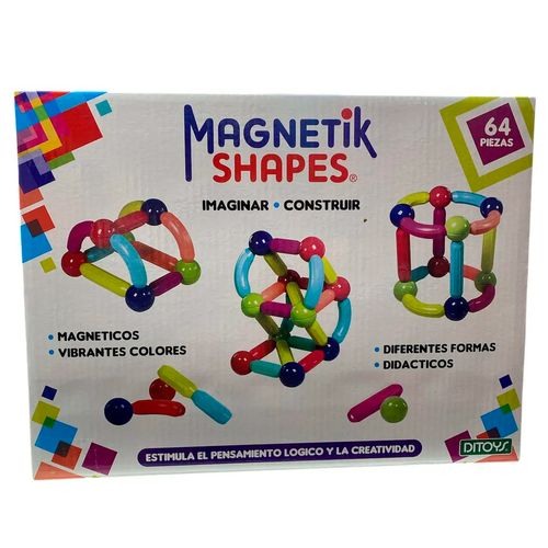 Magnetik Shapes 64 Piezas Magneticas