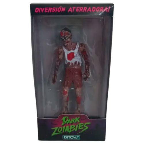 Muñeco Dark Zombies Con Remera Blanca