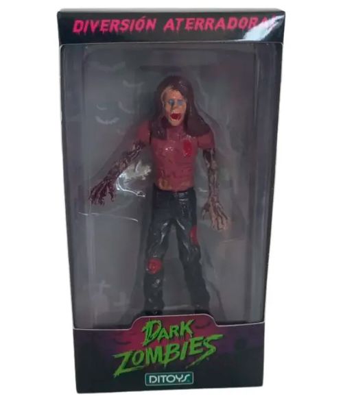 Muñeco Dark Zombies Con Remera Roja