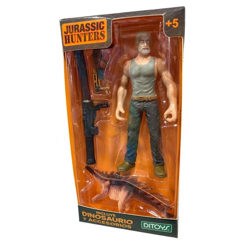 Jurassic Hunters Soldado Y Dinosaurio Kentrosaurus