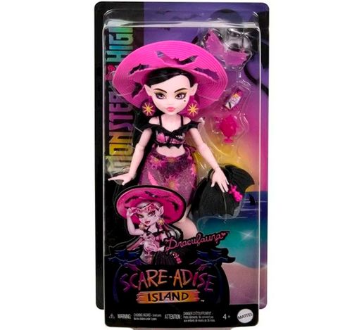 Muñeca Monster High Draculaura con Traje de Baño y Accesorios