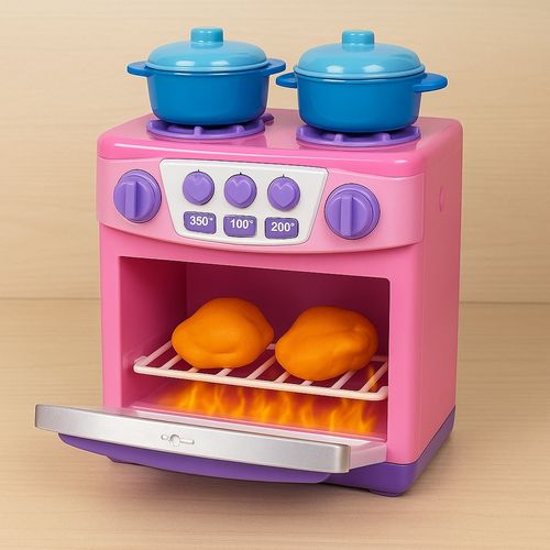 Cocina Princesas Con Horno Y Accesorios