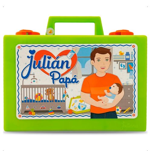 Valija Julián Papá Con Accesorios