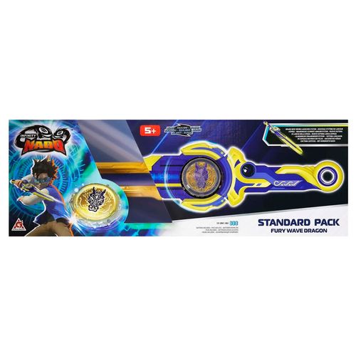 Infinity Nado Espada Lanzador Trompo Fury Wave Dragon