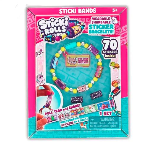 Sticki Rolls Bands Con 70 Stickers