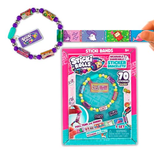 Sticki Rolls Bands Con 70 Stickers
