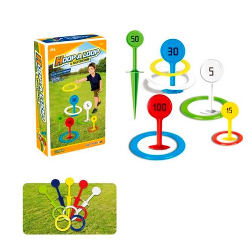 Juego De Destreza Lanzamiento De Aros Para Playa  Y Parque