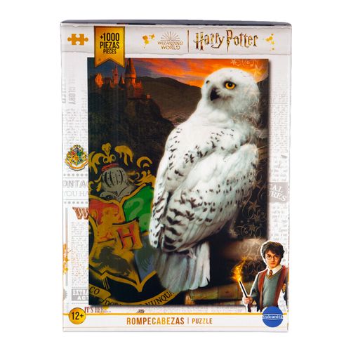 Rompecabezas Harry Potter Puzzle 1000 Piezas Búho Blanco
