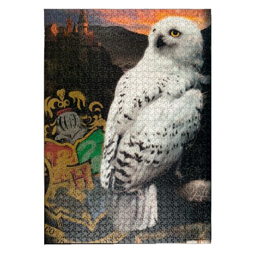 Rompecabezas Harry Potter Puzzle 1000 Piezas Búho Blanco