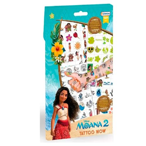 Tatto Wow Tatuajes Temporales Moana 2