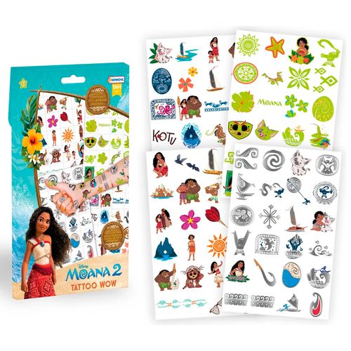 Tatto Wow Tatuajes Temporales Moana 2