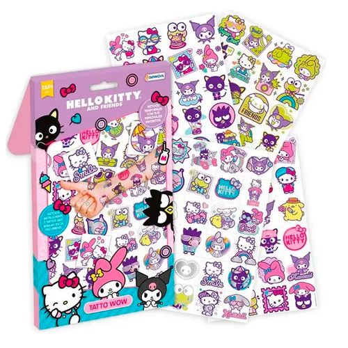 Tatto Wow Tatuajes Temporales Hello Kitty