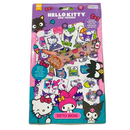 Tatto Wow Tatuajes Temporales Hello Kitty