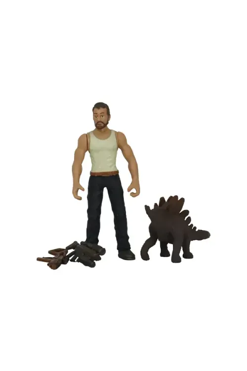 Jurassic Hunters Soldado Y Dinosaurio Estegosaurio