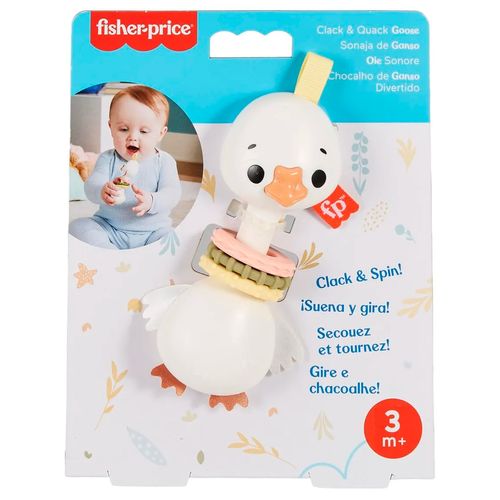 Fisher Price Sensimals Con Sonajero Y Mordillo Pato