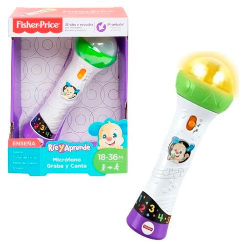 Micrófono Fisher Price Canta Y Graba