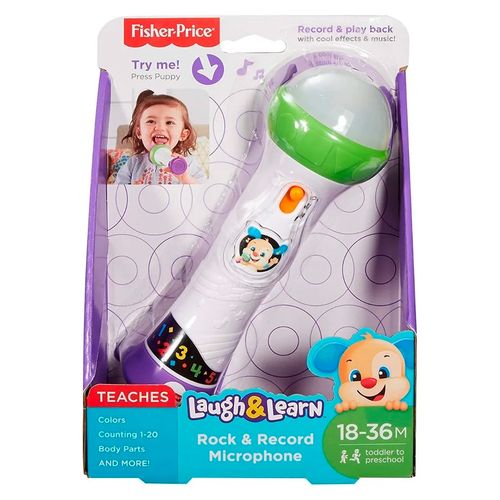 Micrófono Fisher Price Canta Y Graba