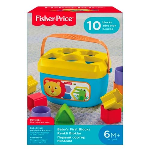 Encastre Fisher Price Balde Primeros Bloques