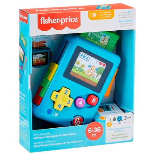 Fisher Price Consola Portatil Mi Primer Videojuego